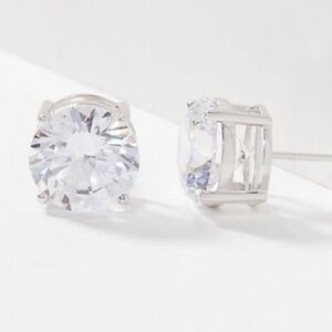 Diamonique Katrina supernova mega size stud earrings